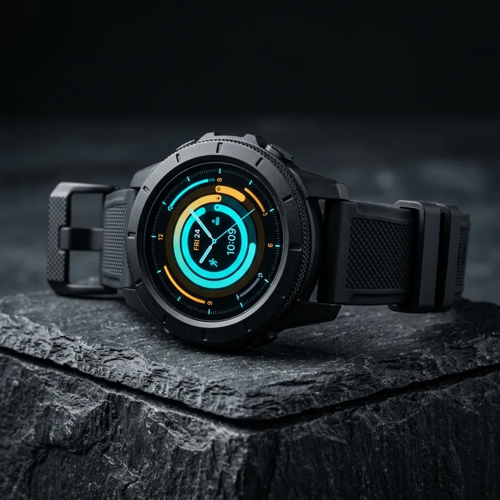 Vantrek X1 Tactical Smartwatch with Armored Bezel and High Definition Touchscreen